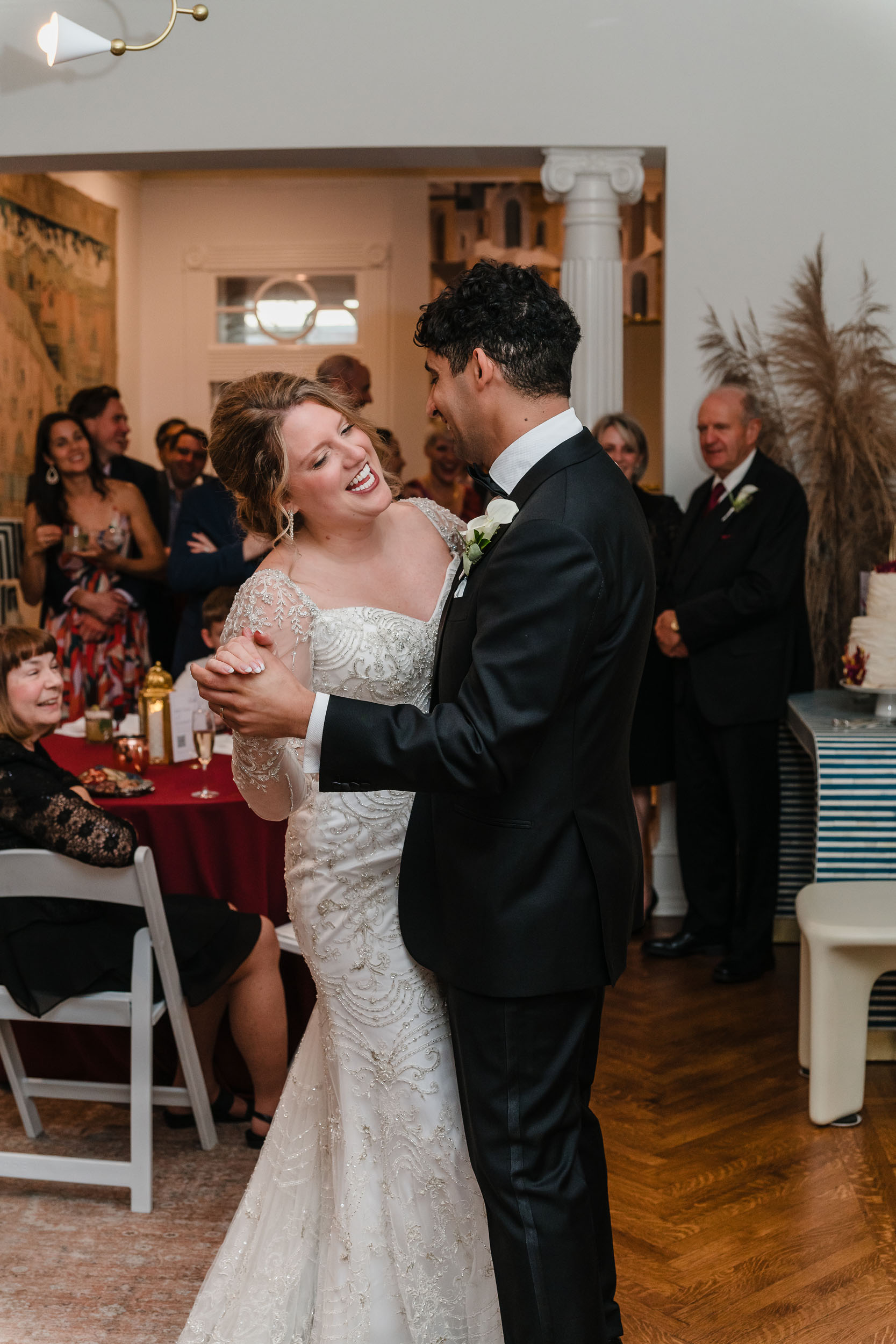 first dance, The Swann House, Washington, DC